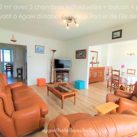Appartement T3 Lumineux Et Tout Confort De 72 M2 Avec Parking Privatif La Rochelle  Exterior photo